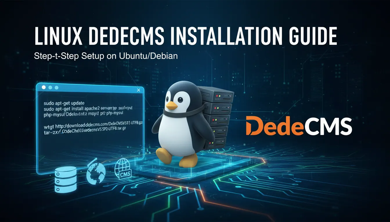 linux 如何安装dedecms