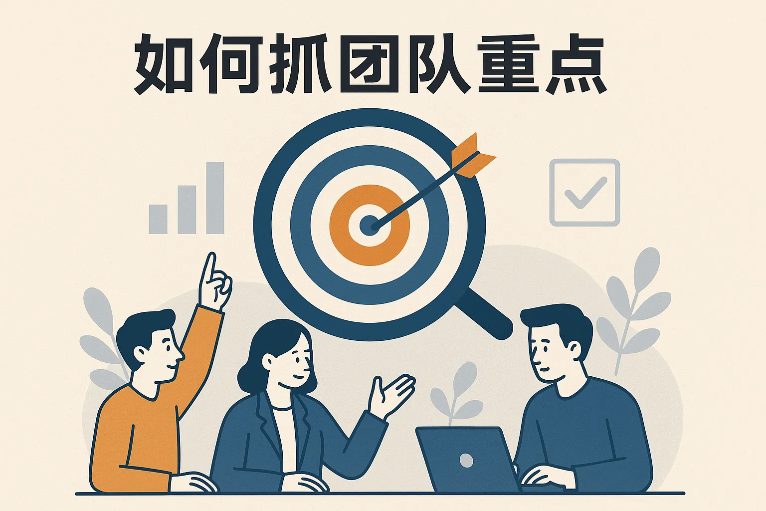 如何抓团队重点
