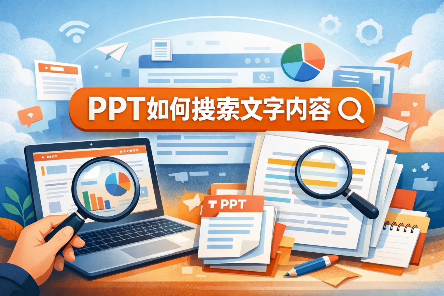 ppt如何搜索文字内容