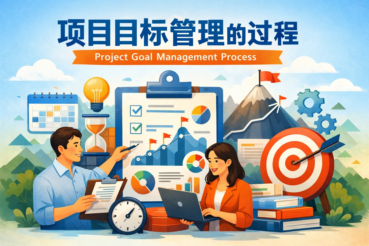 项目目标管理的过程是指