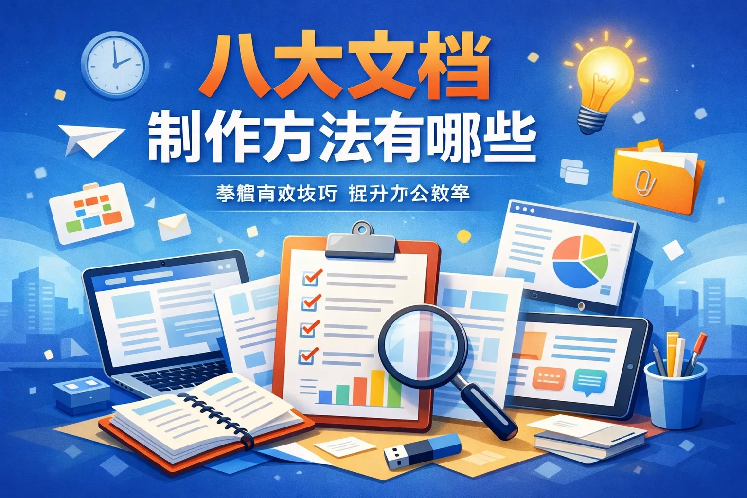 八大文档制作方法有哪些
