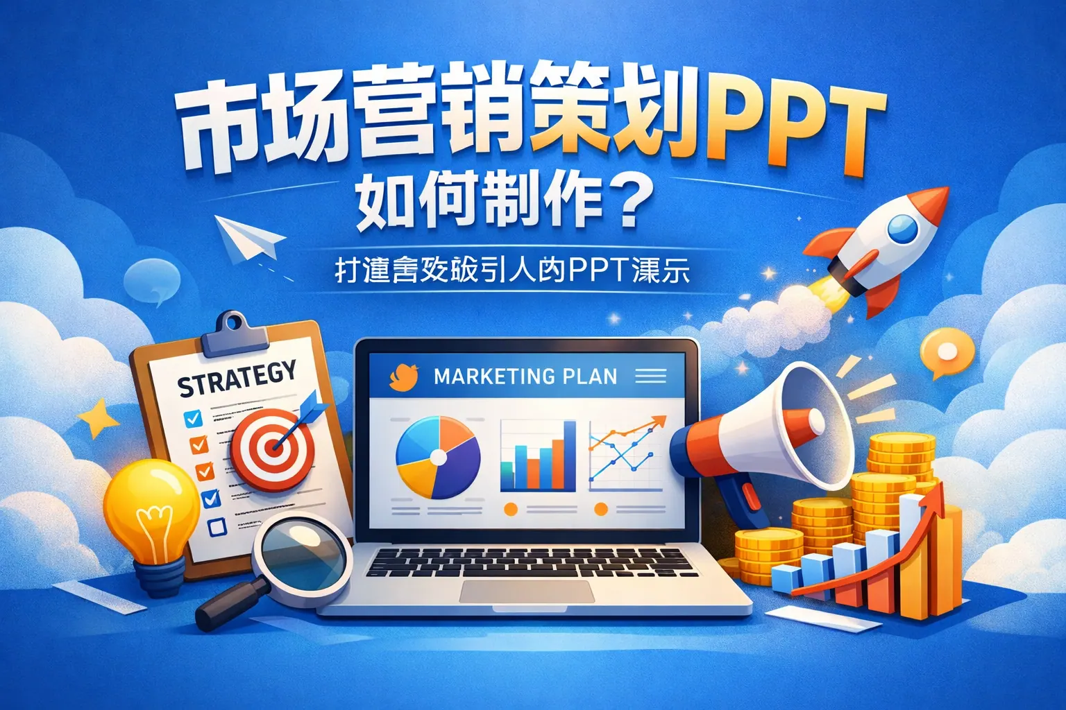 市场营销策划ppt如何制作