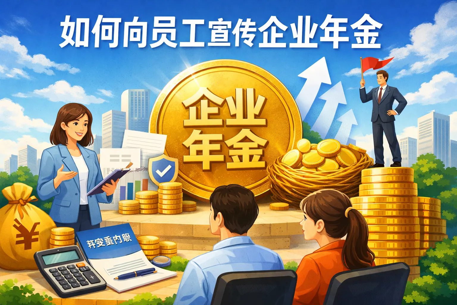 如何向员工宣传企业年金