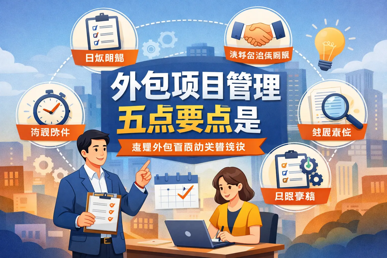 外包项目管理五点要点是