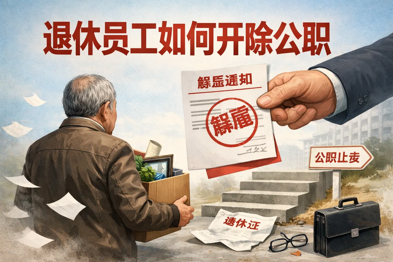 退休员工如何开除公职