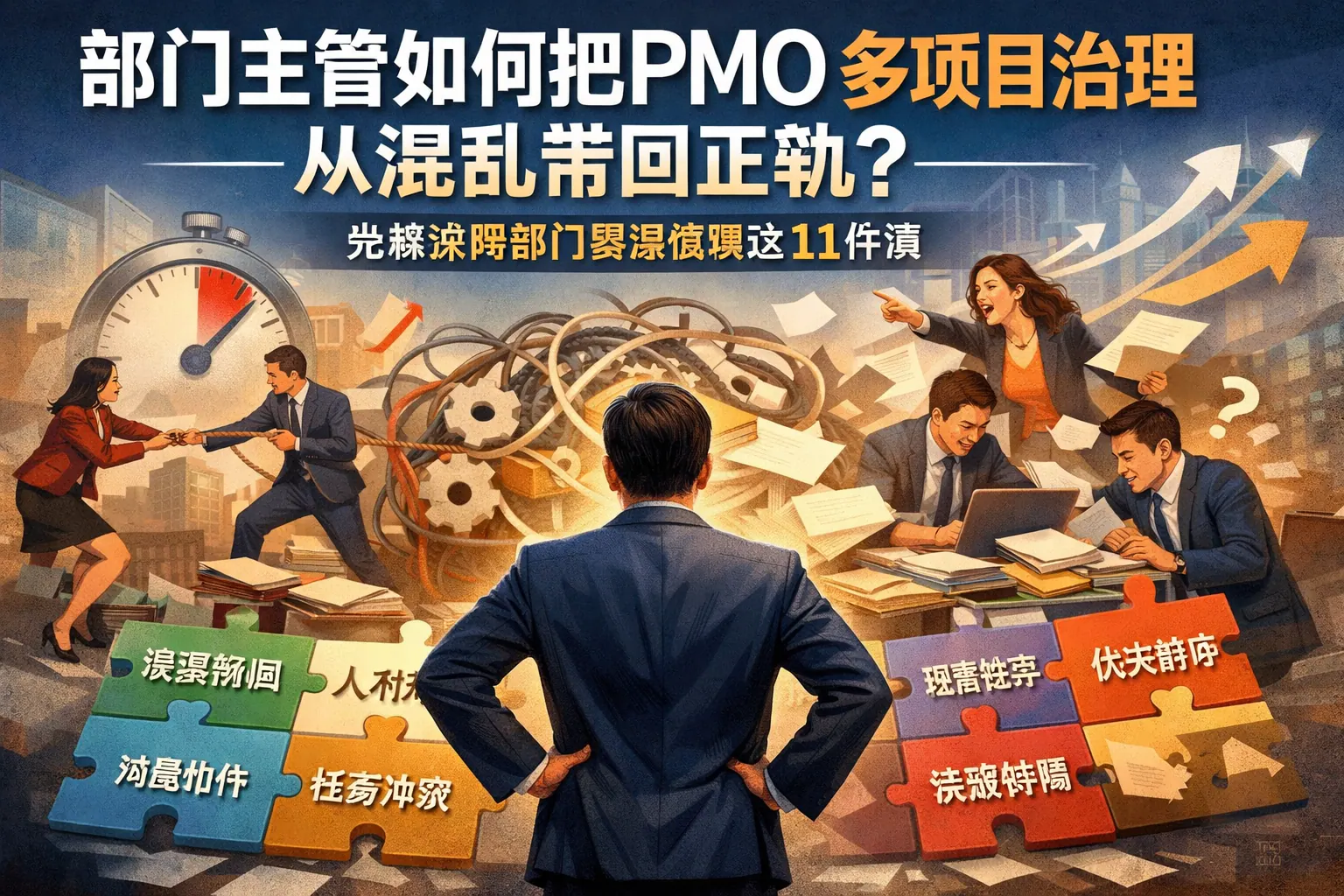 部门主管如何把PMO 多项目治理从混乱带回正轨?先解决跨部门资源借调这11件事