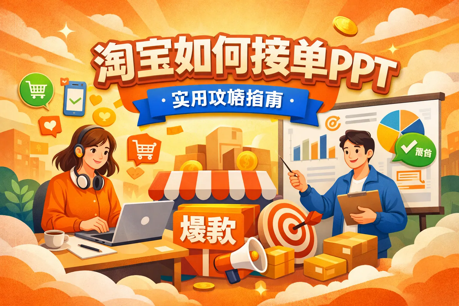 淘宝如何接单ppt