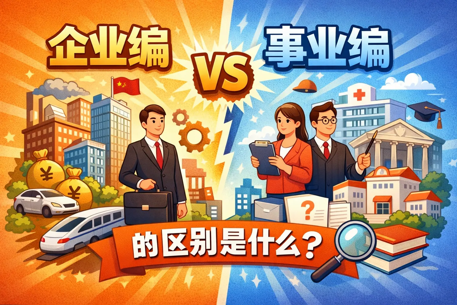 企业编的区别是什么