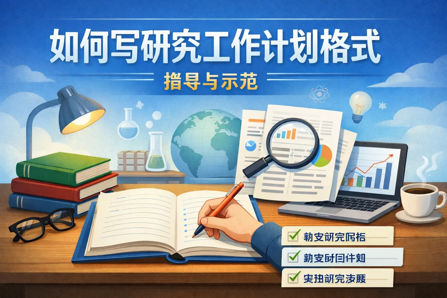 如何写研究工作计划格式