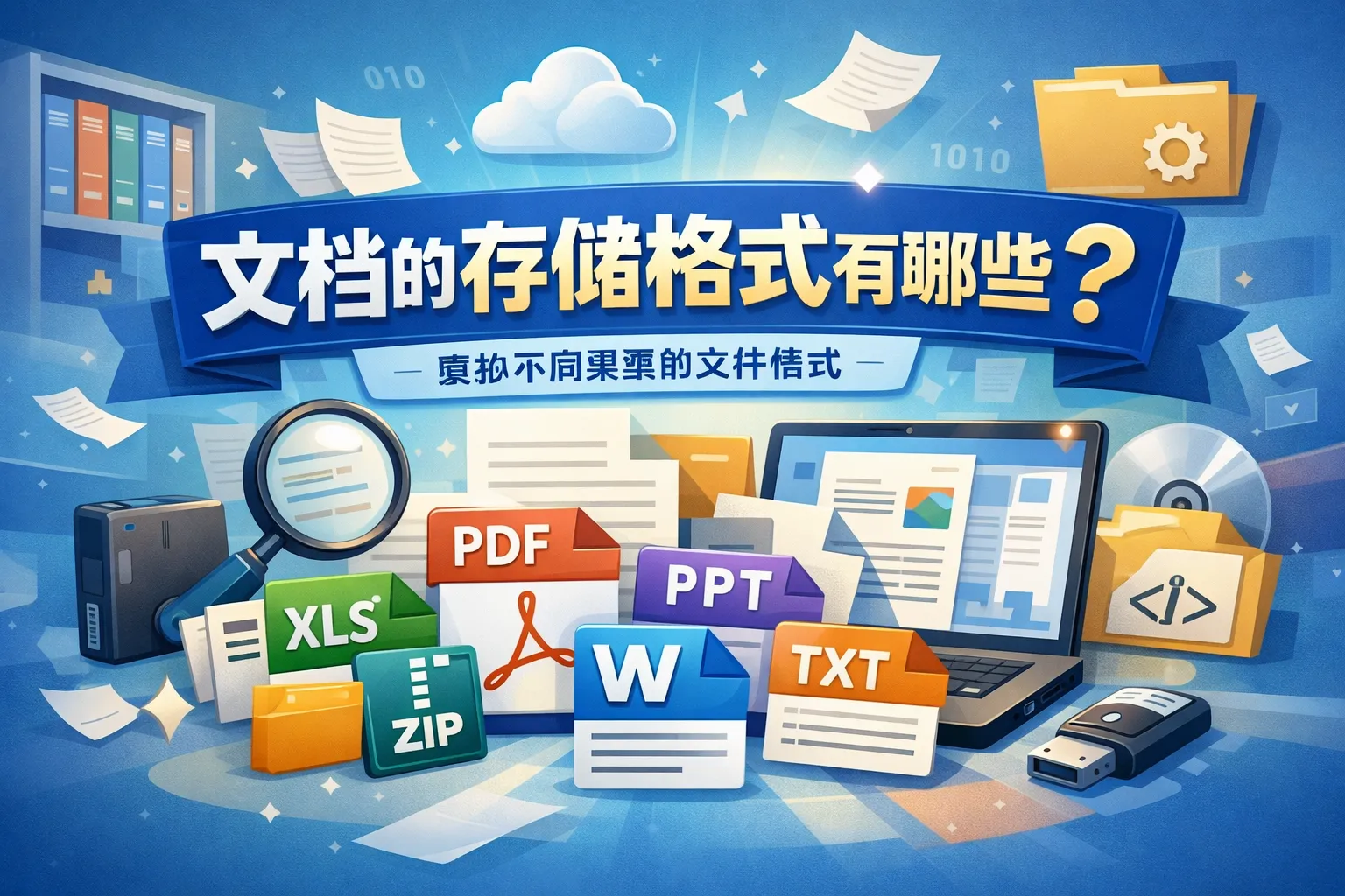 文档的存储格式有哪些