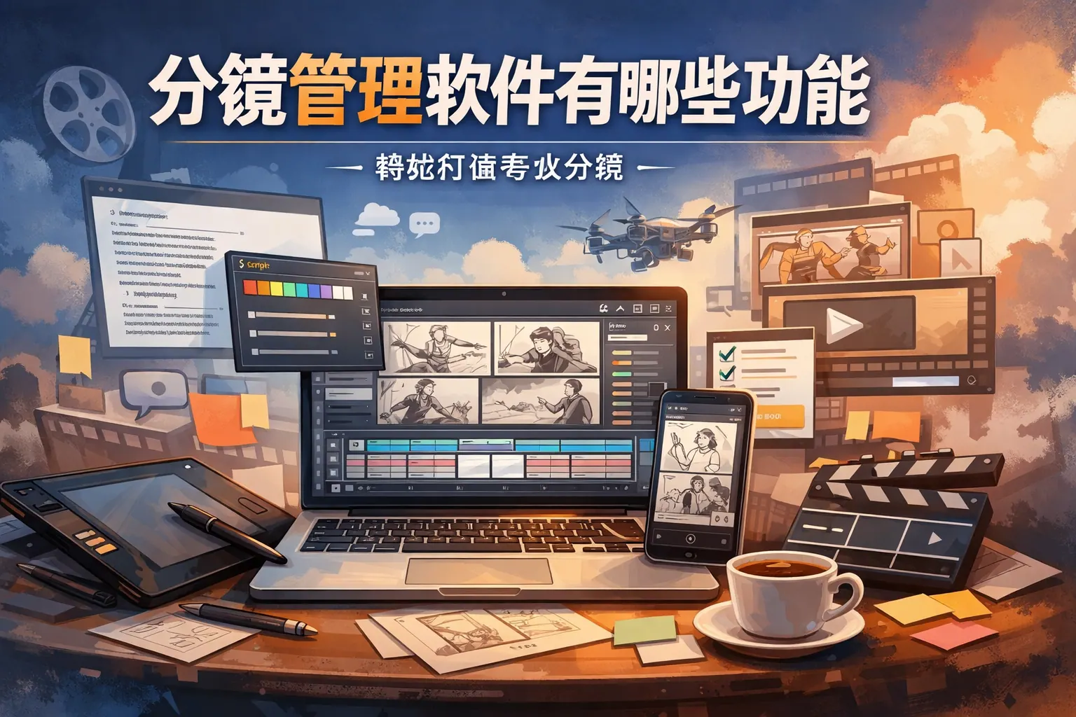 分镜管理软件有哪些功能