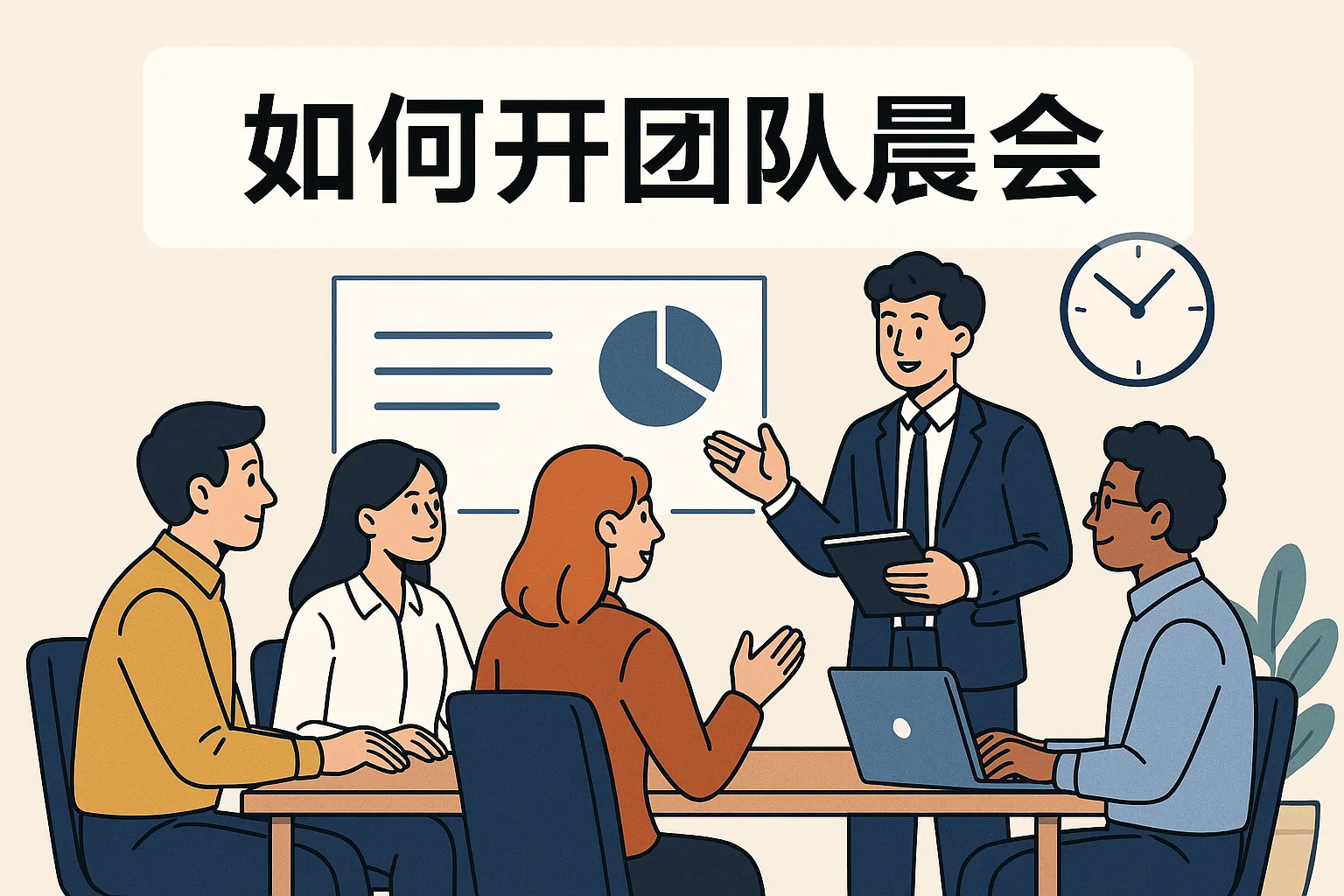 如何开团队晨会