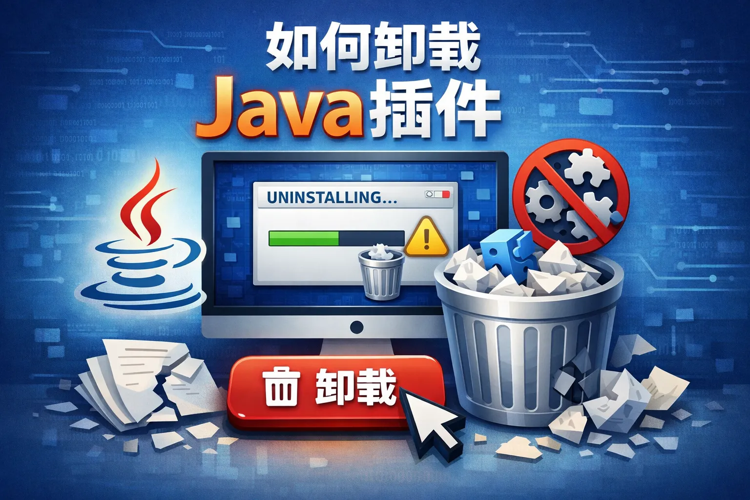 如何卸载java插件