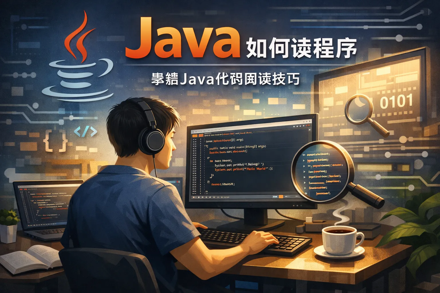 java如何读程序