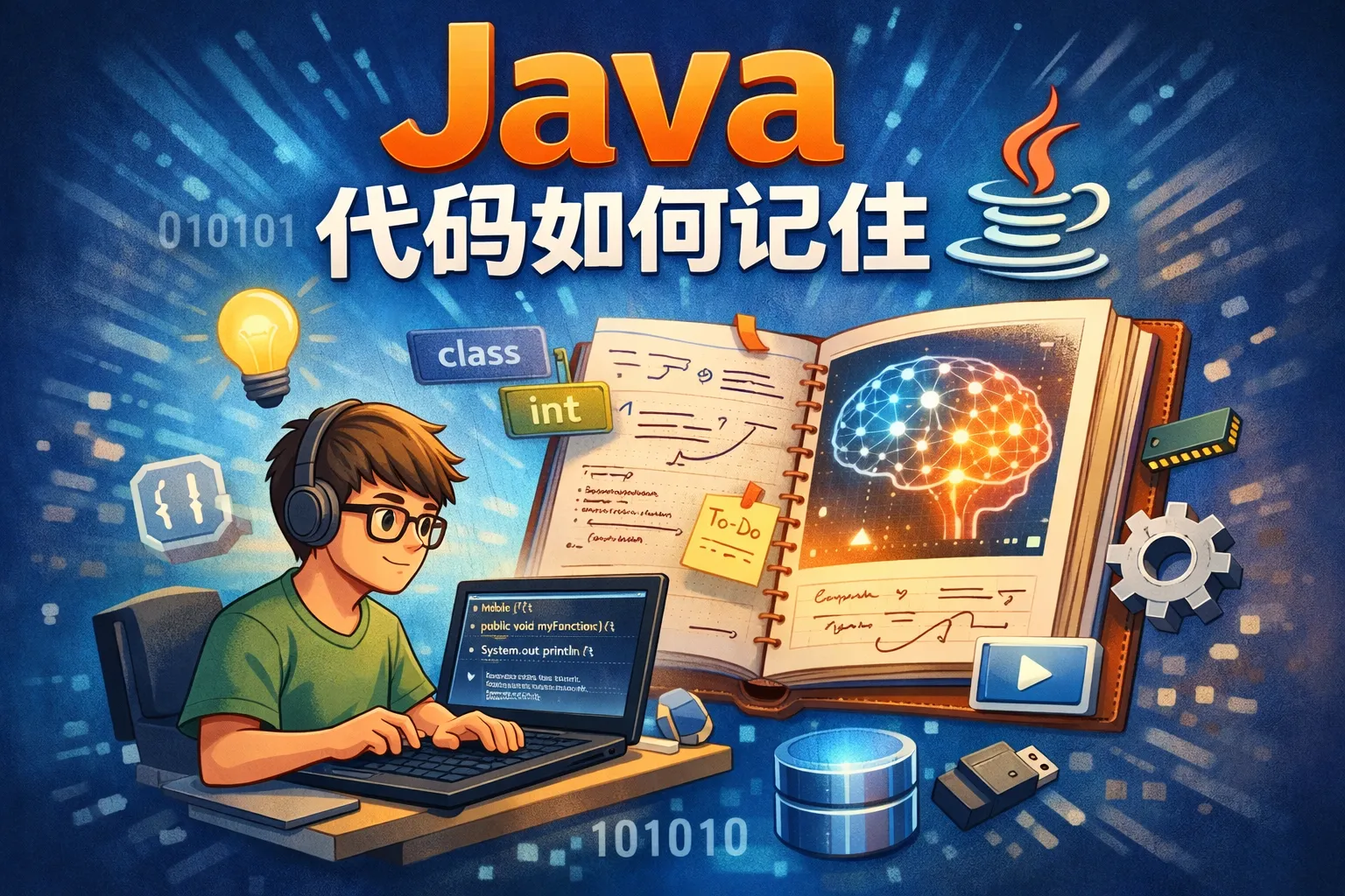 java代码如何记住