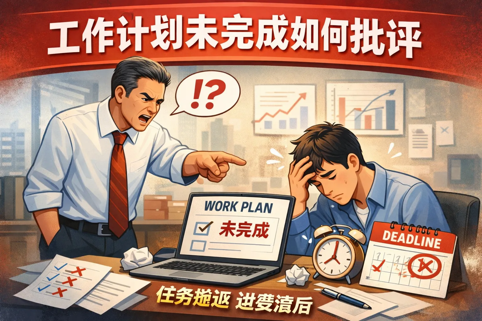 工作计划未完成如何批评