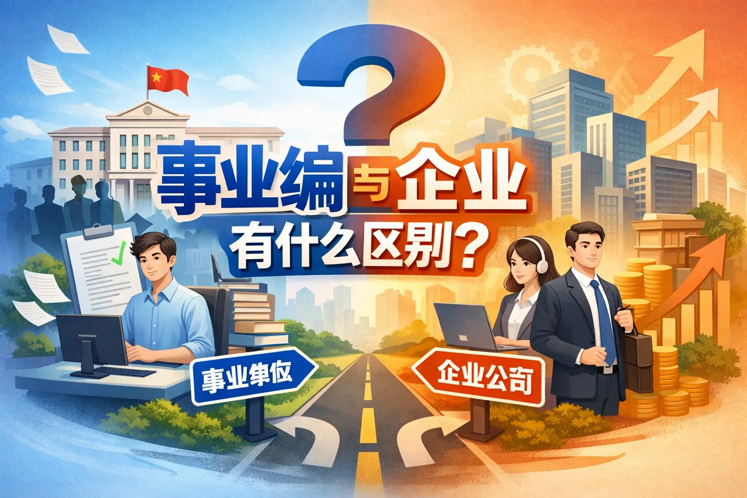 事业编与企业有什么区别