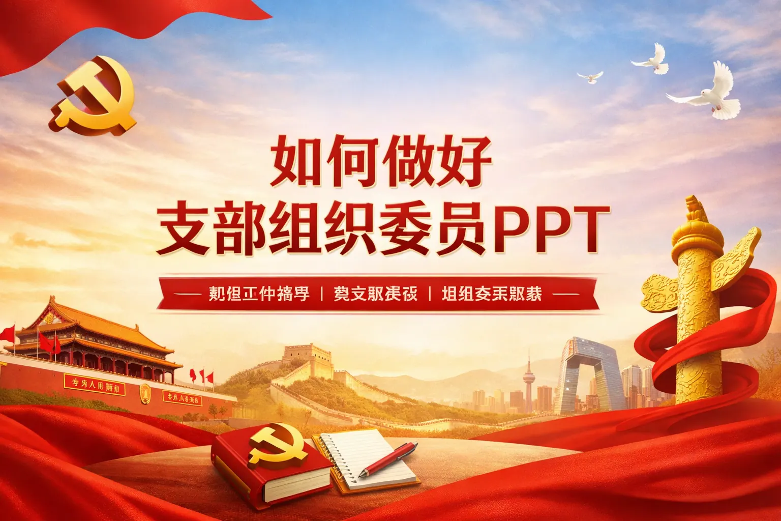 如何做好支部组织委员ppt