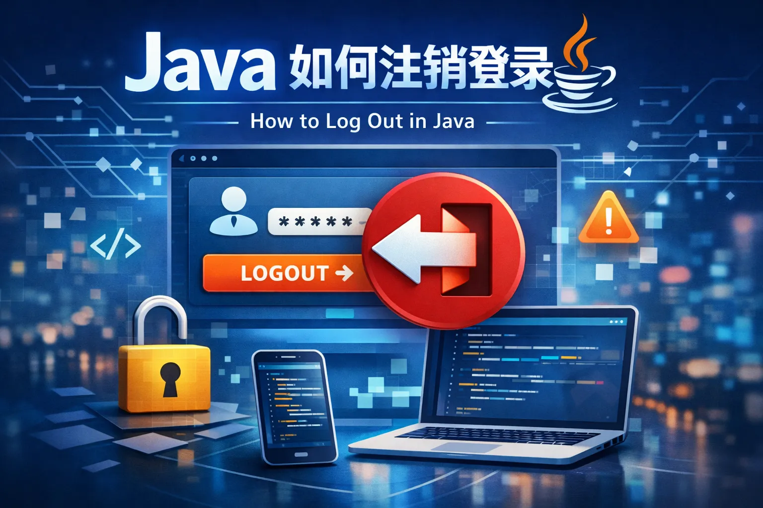 java如何注销登录