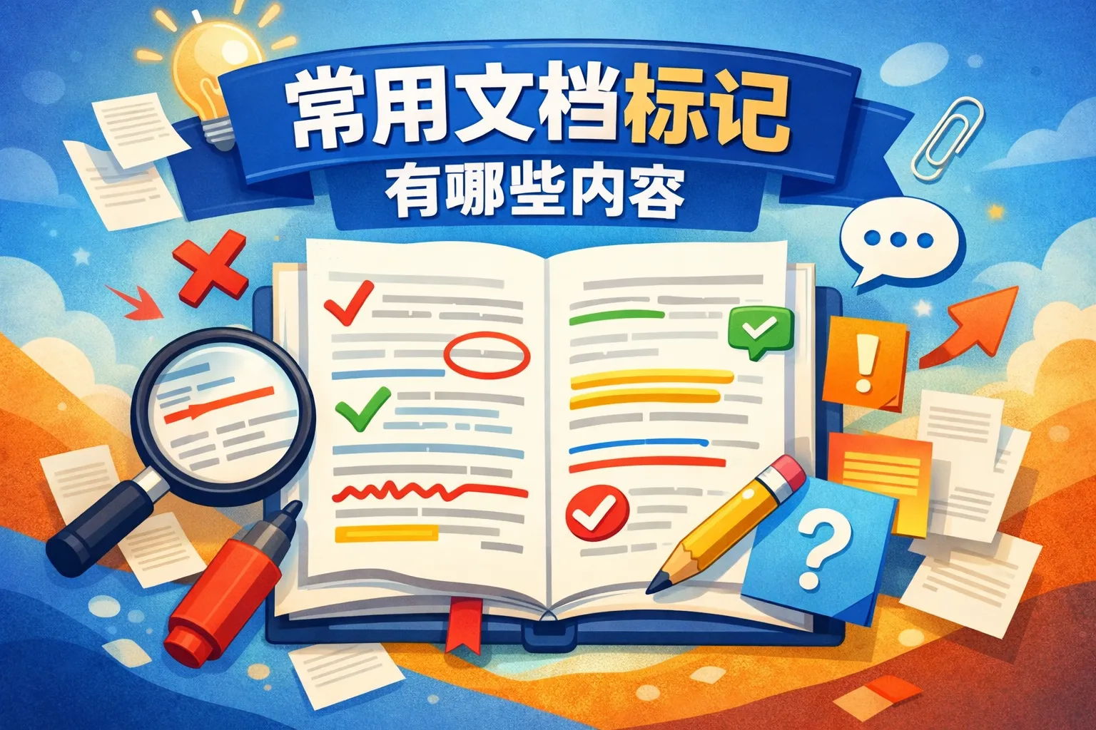 常用文档标记有哪些内容