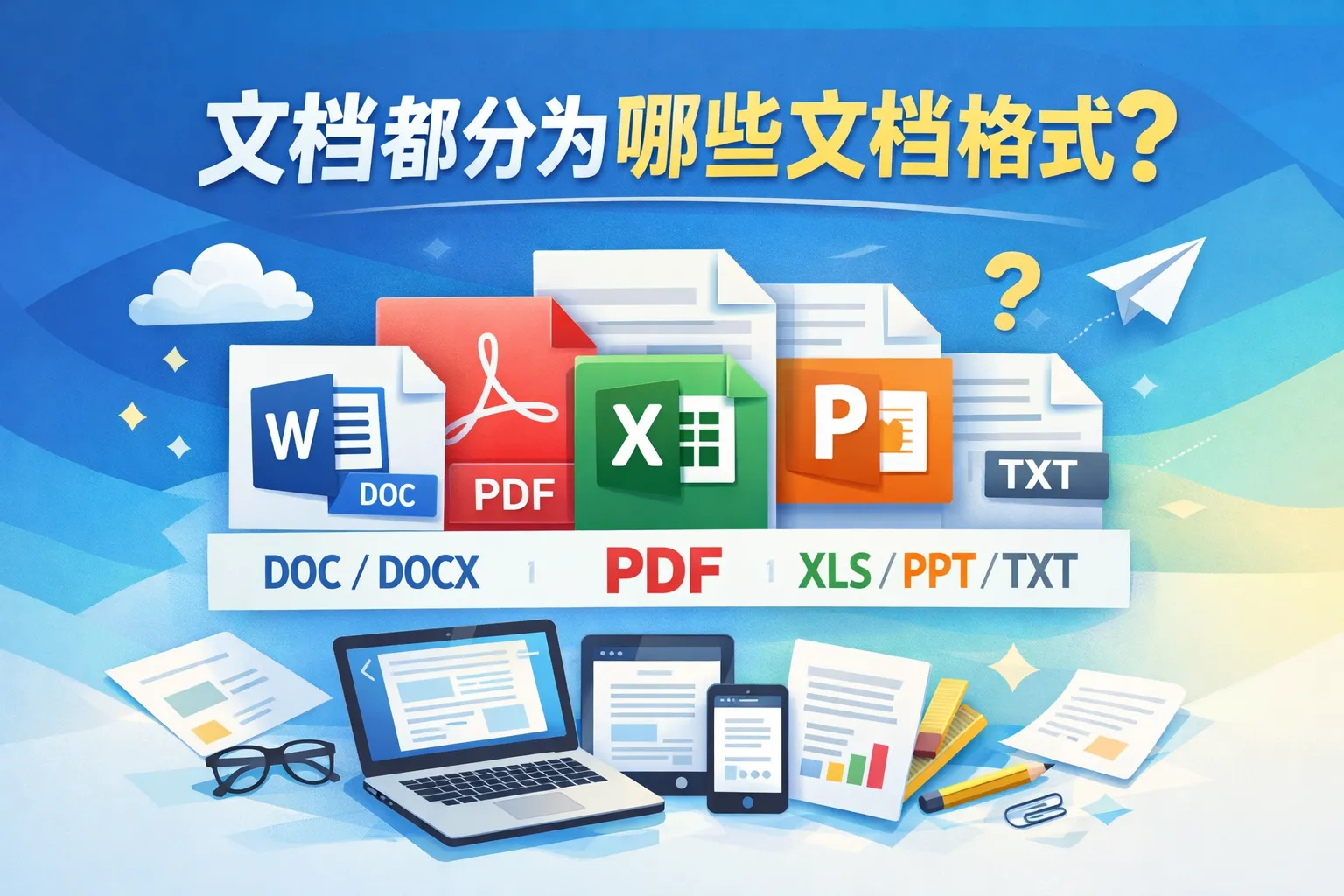 文档都分为哪些文档格式