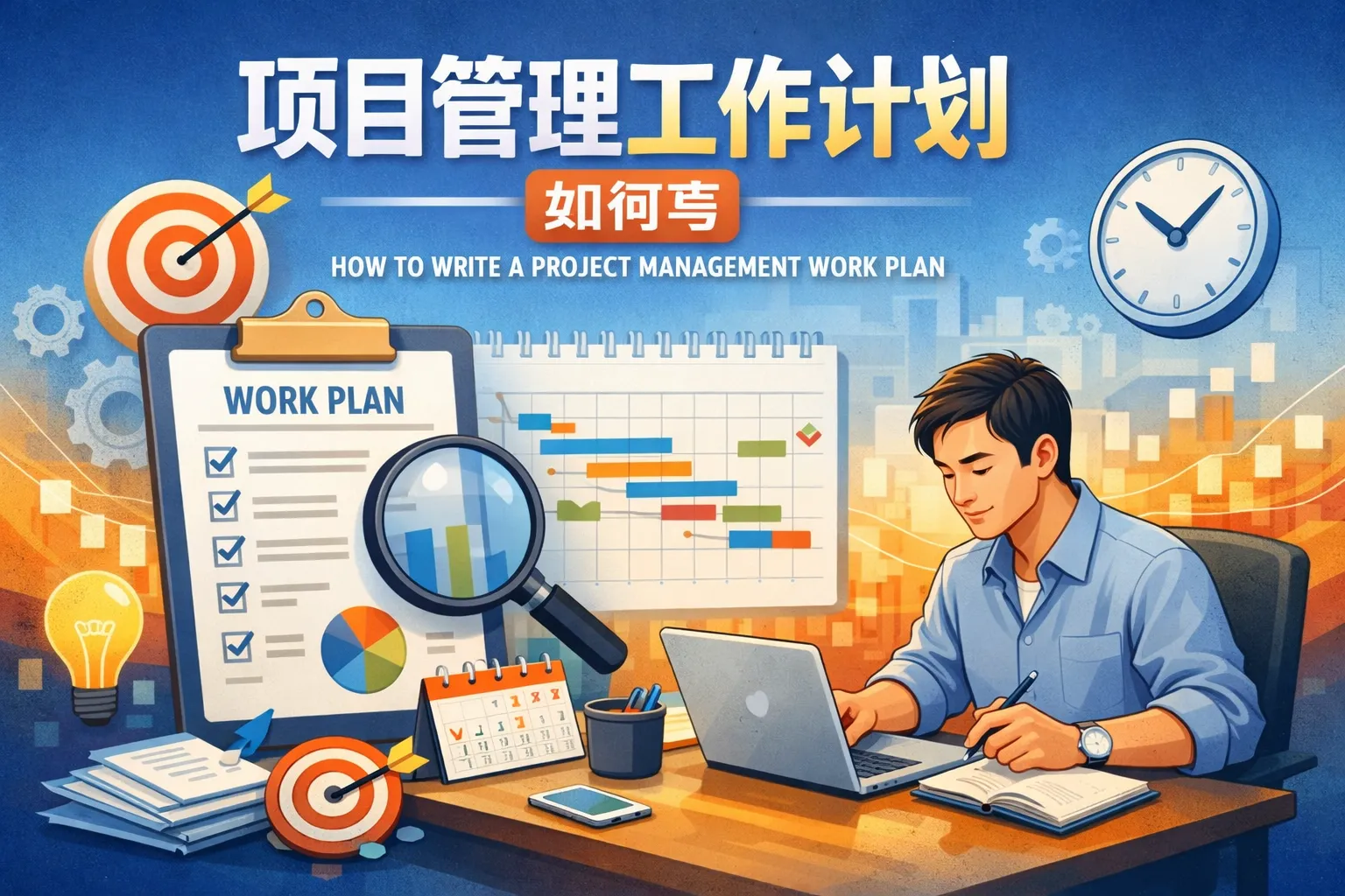 项目管理工作计划如何写