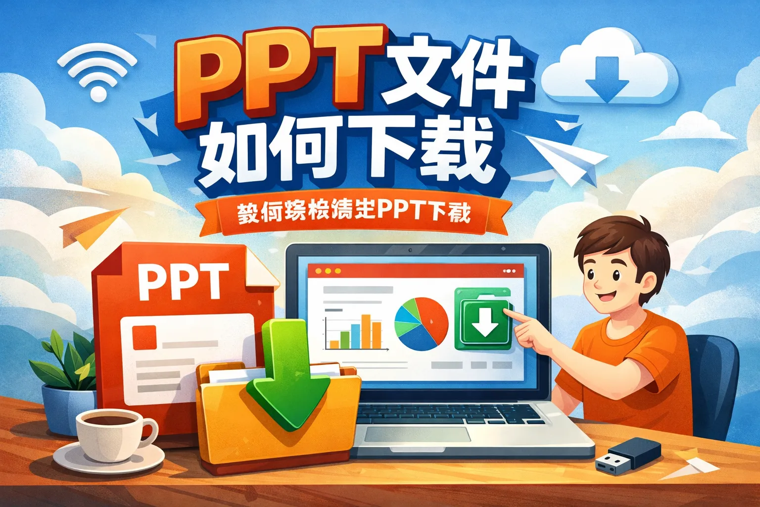 ppt 文件如何下载