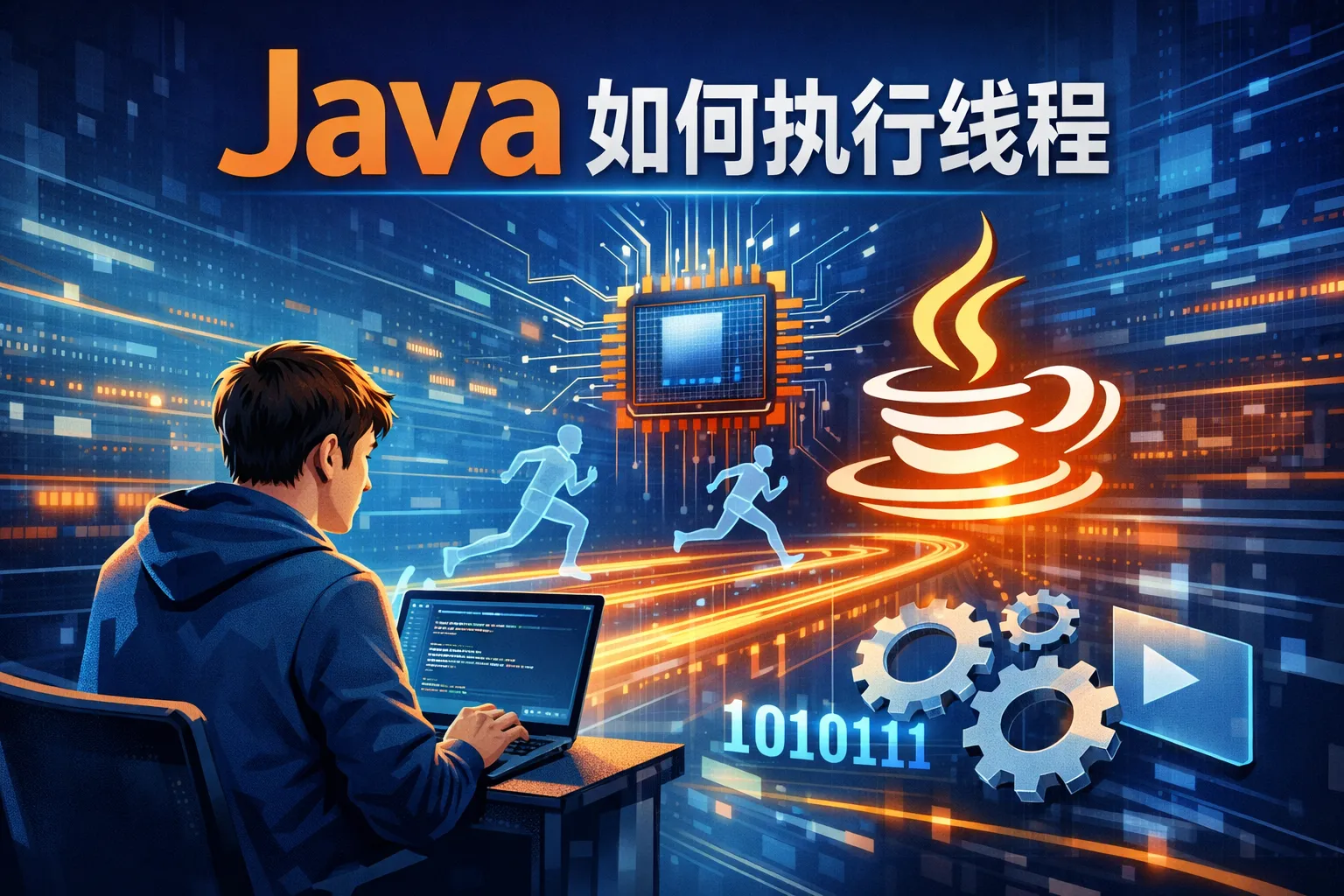 java如何执行线程
