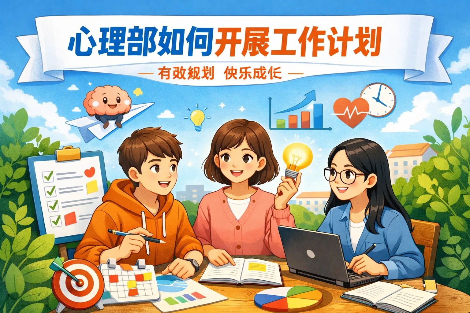 心理部如何开展工作计划