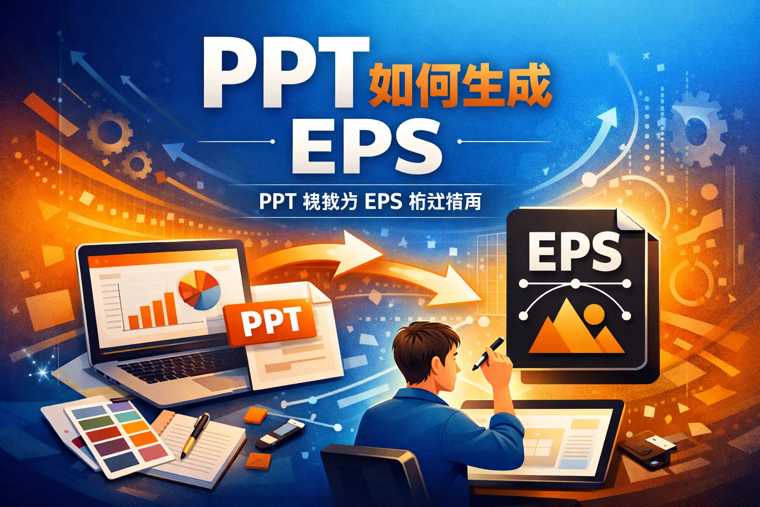 ppt如何生成eps