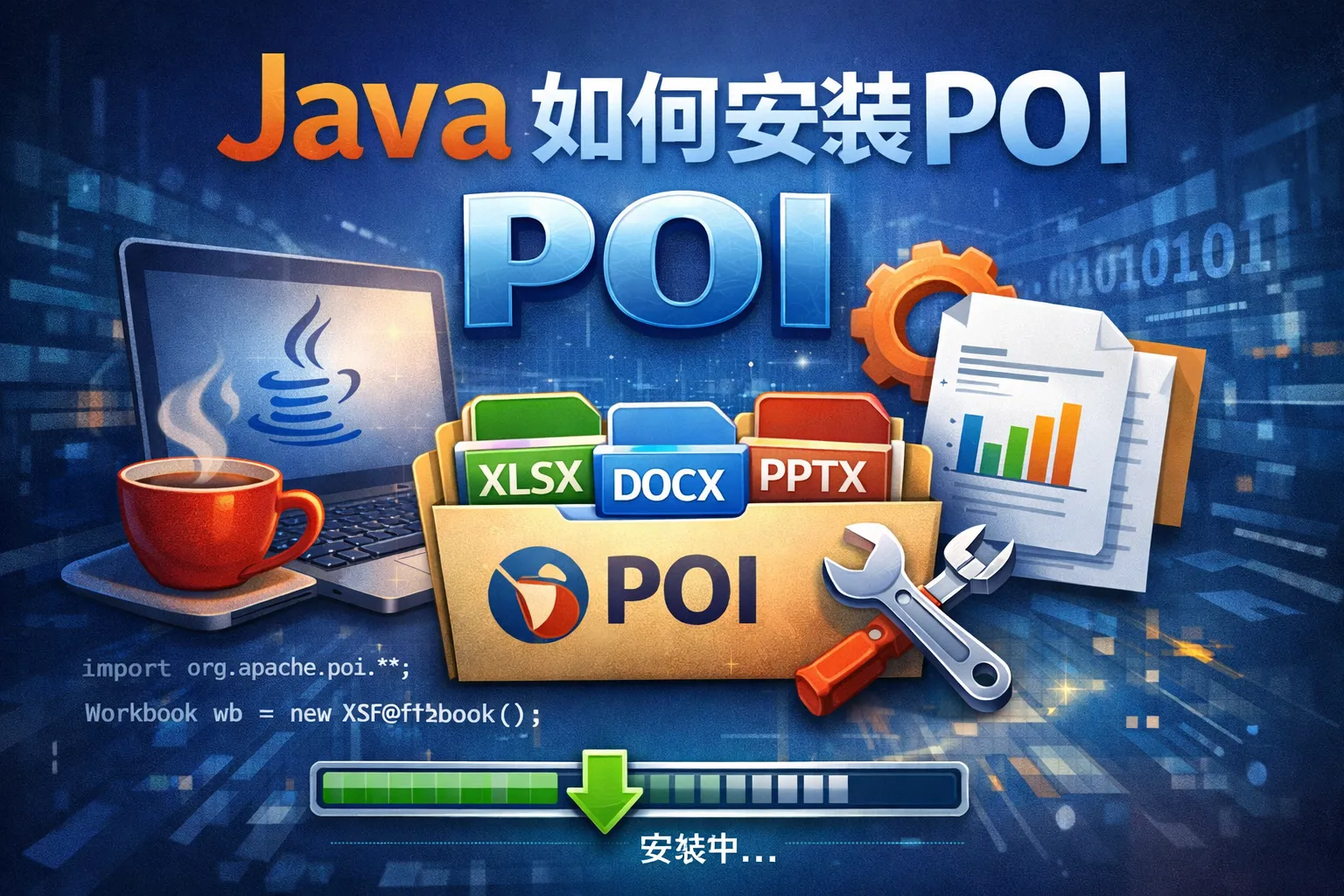 java如何安装poi