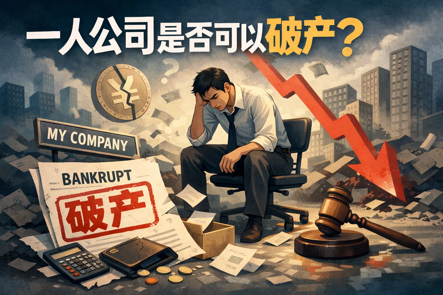 一人公司是否可以破产