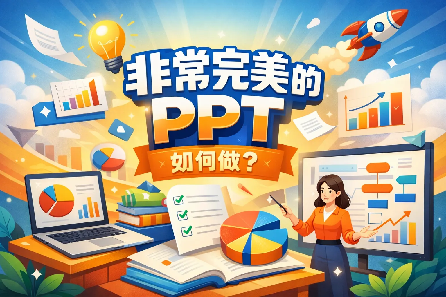 关于非常完美的ppt如何做