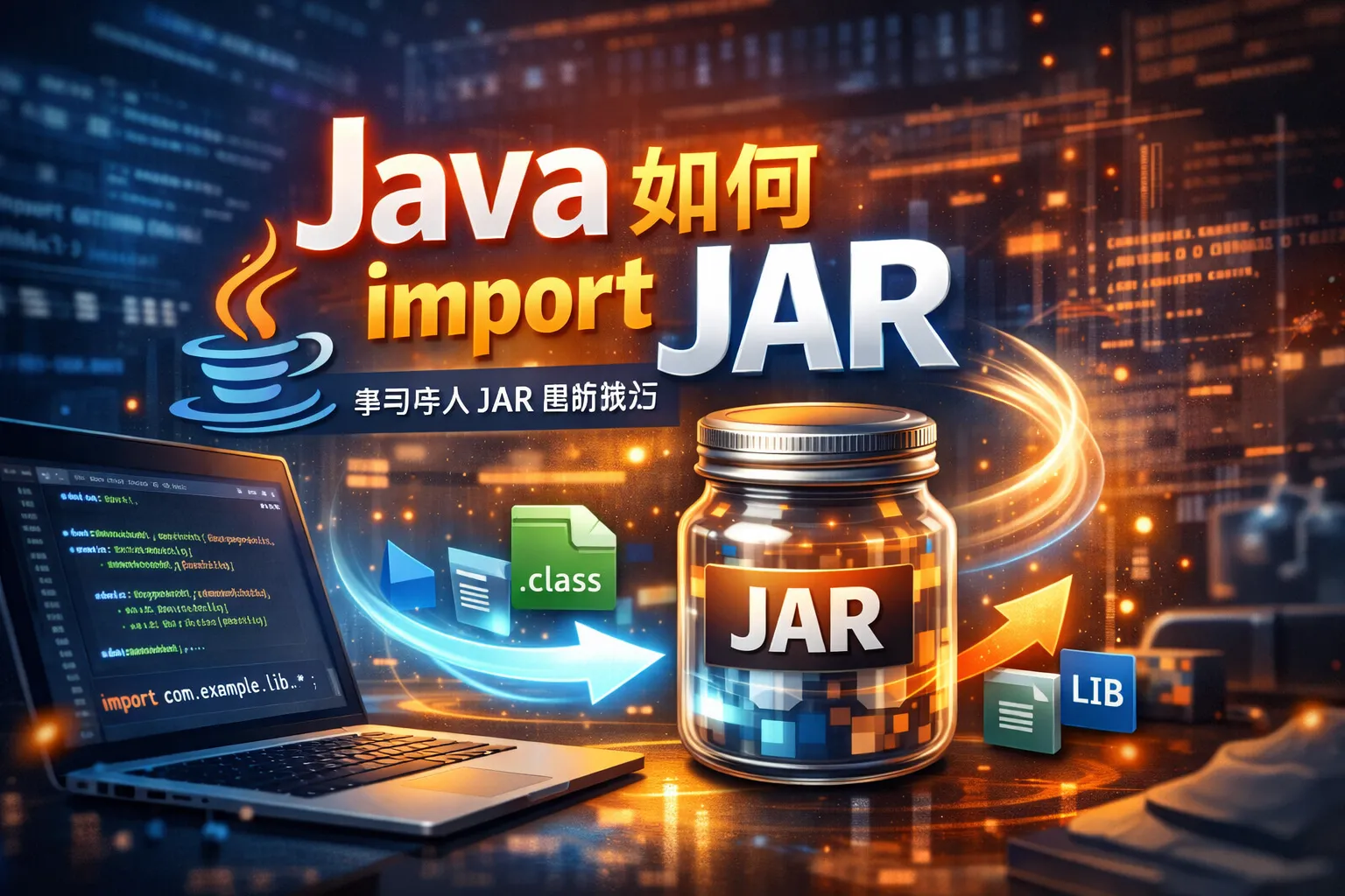 java 如何import jar