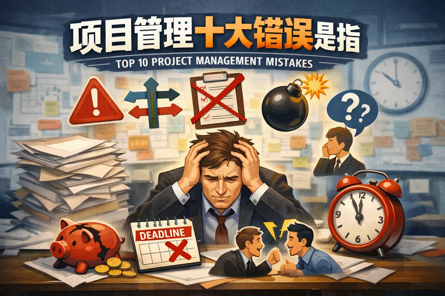 项目管理十大错误是指