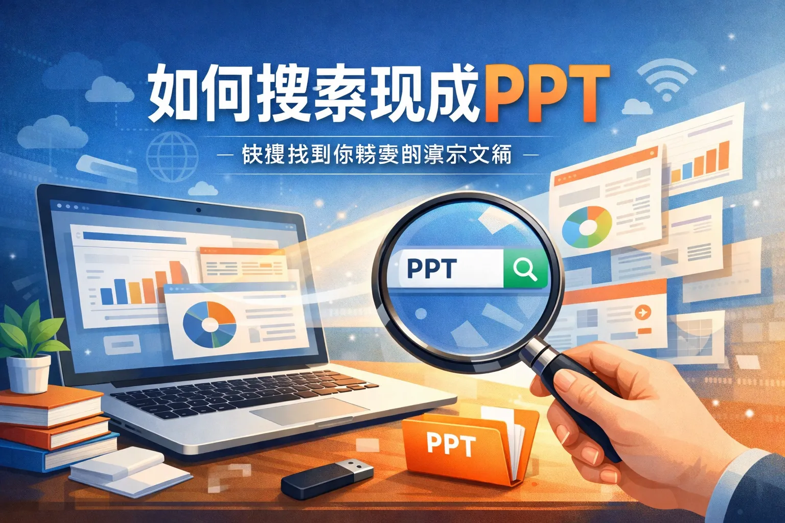 如何搜索现成ppt