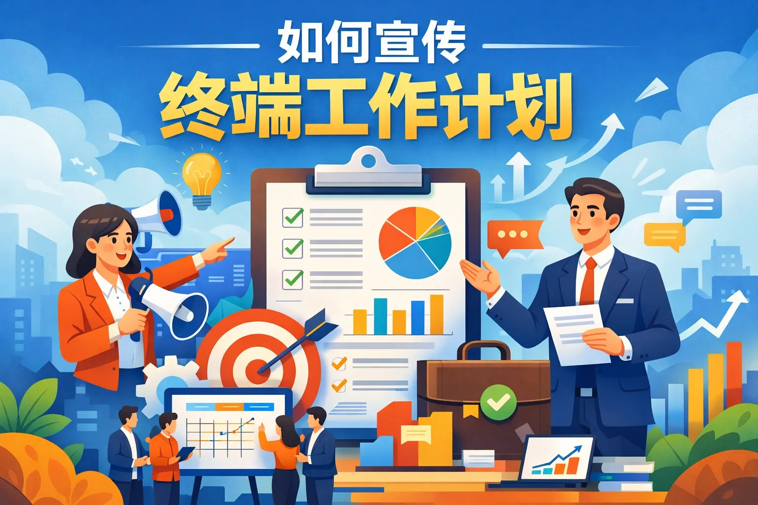 如何宣传终端工作计划