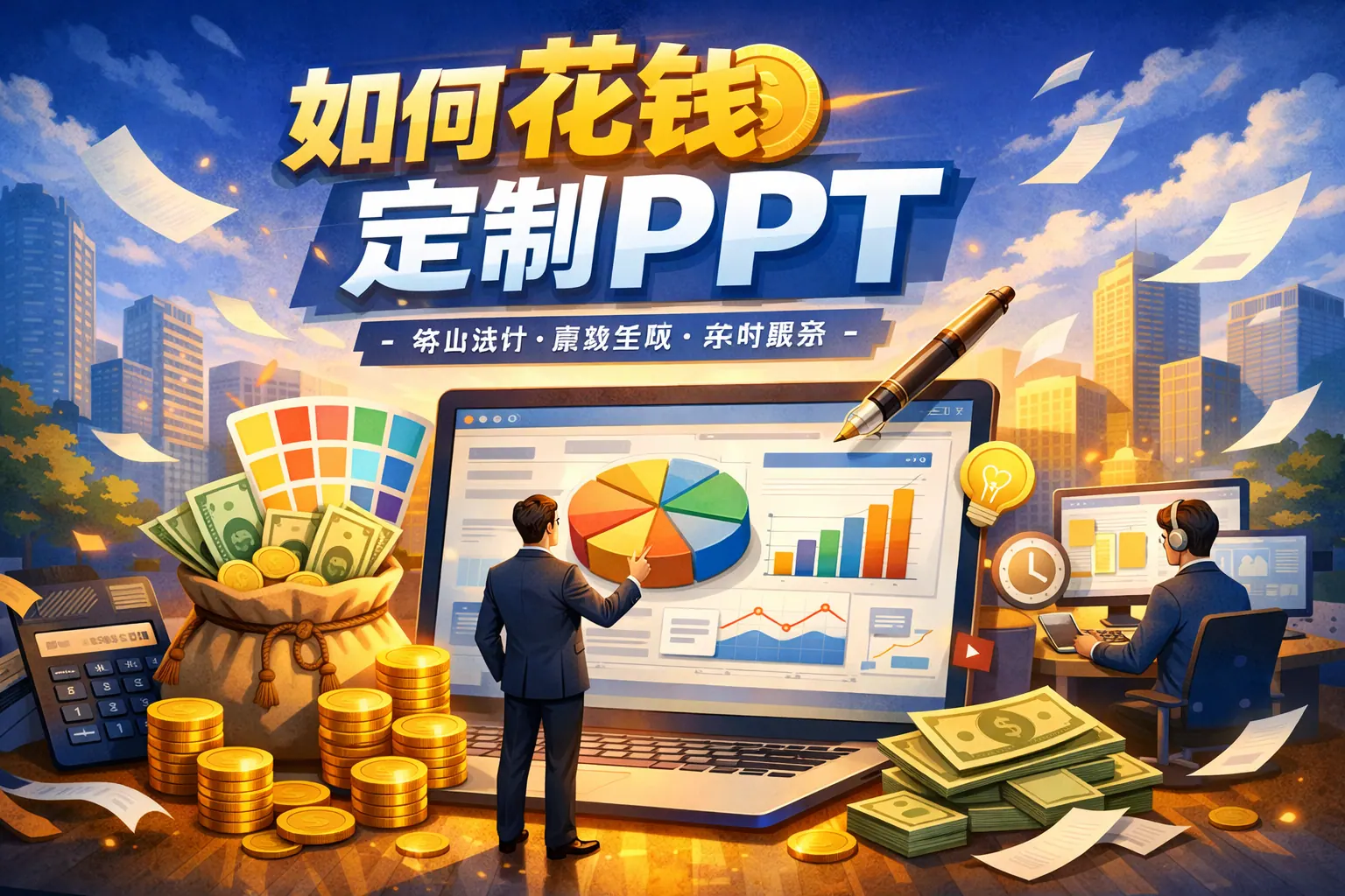 如何花钱定制ppt