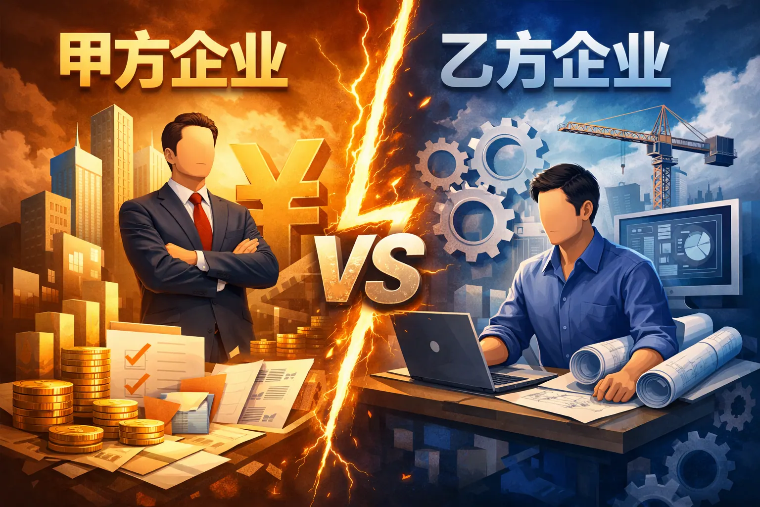 甲方企业与乙方企业区别