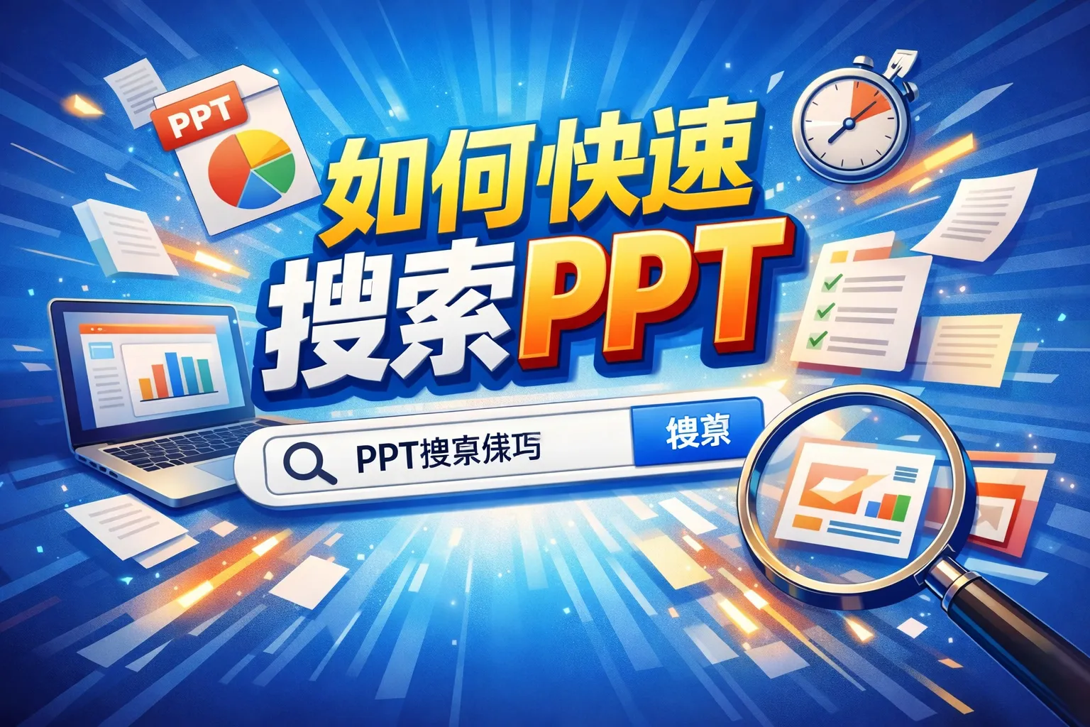 如何快速搜索ppt
