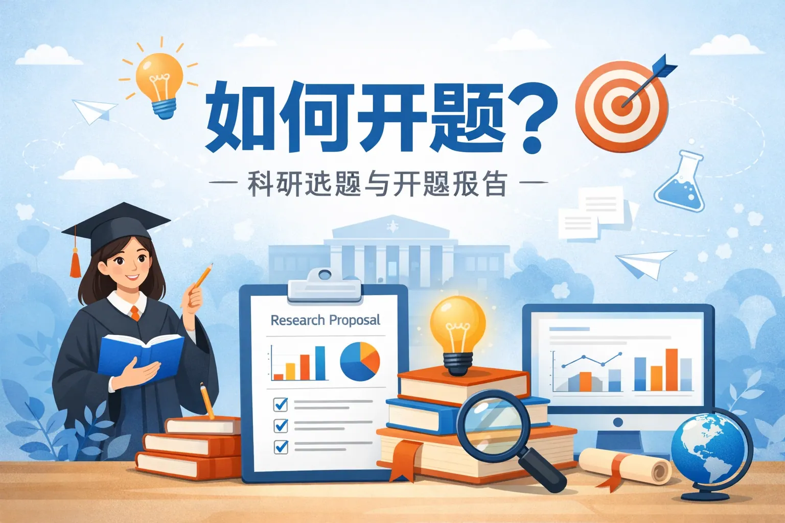 ppt介绍如何开题