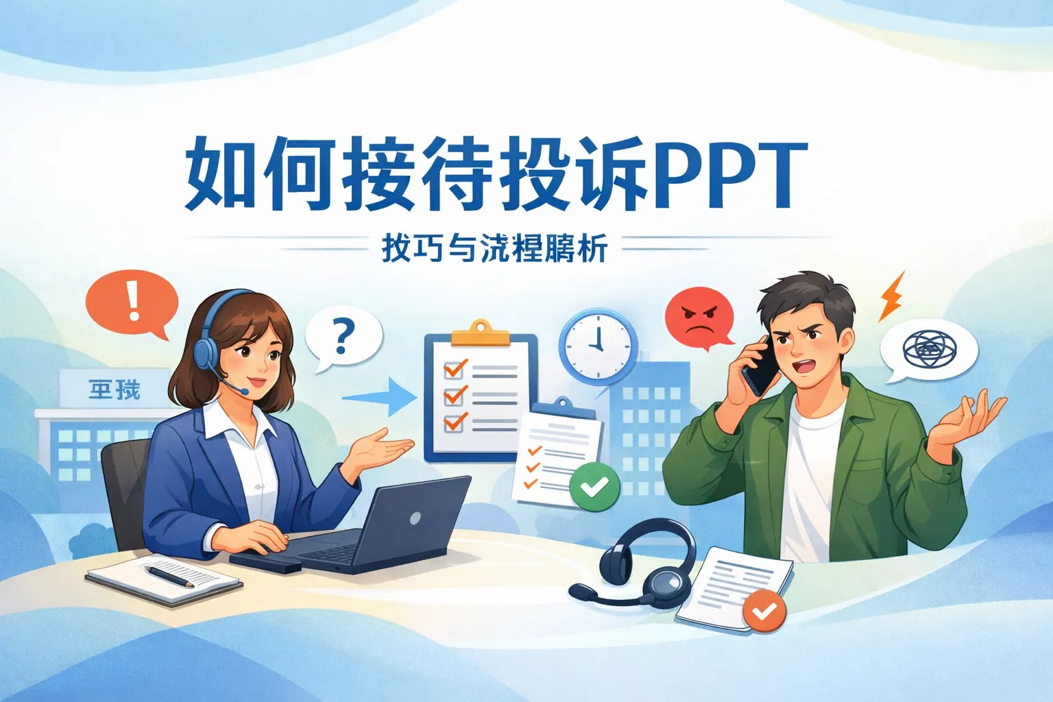 如何接待投诉ppt