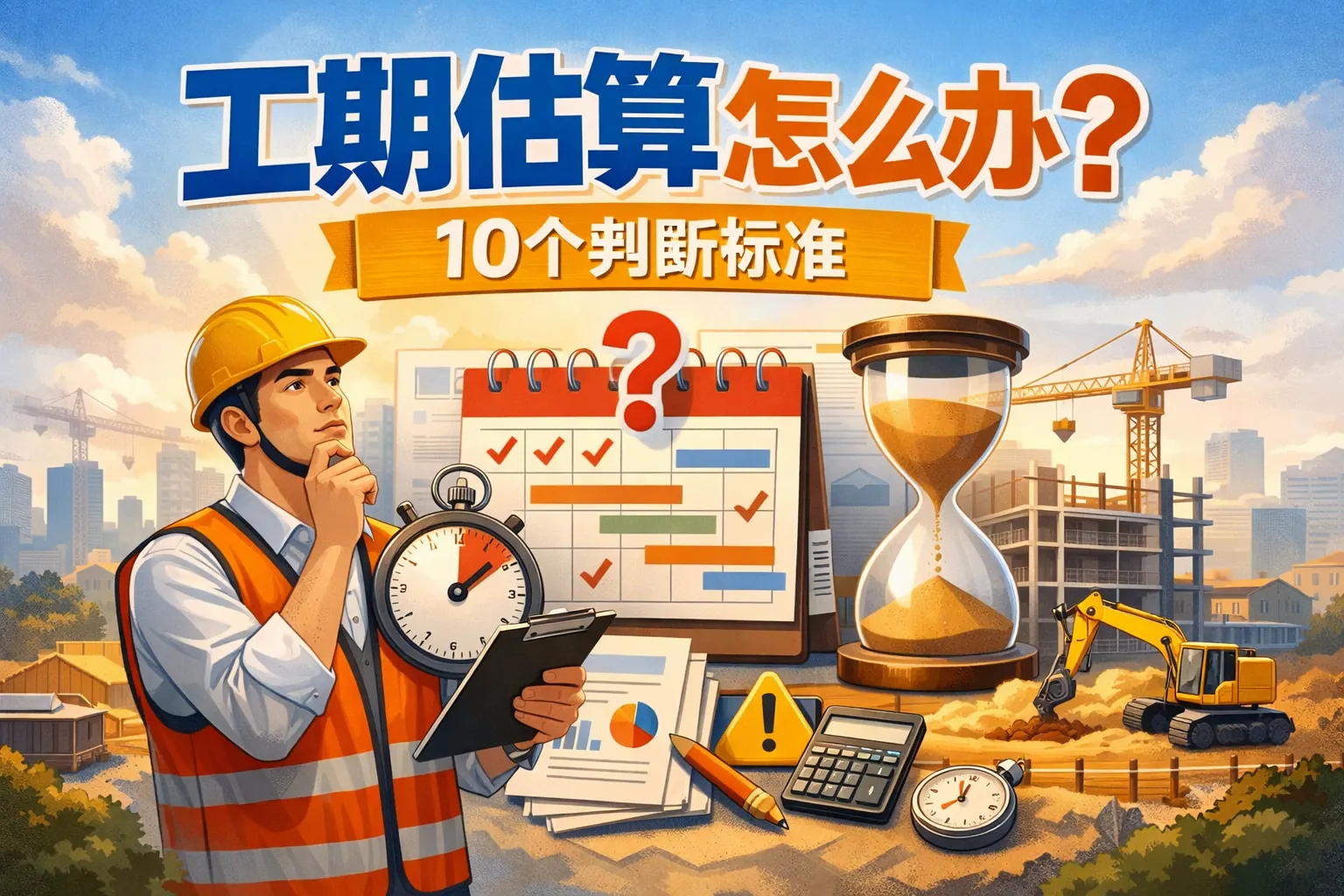 工期估算怎么办?10个判断标准