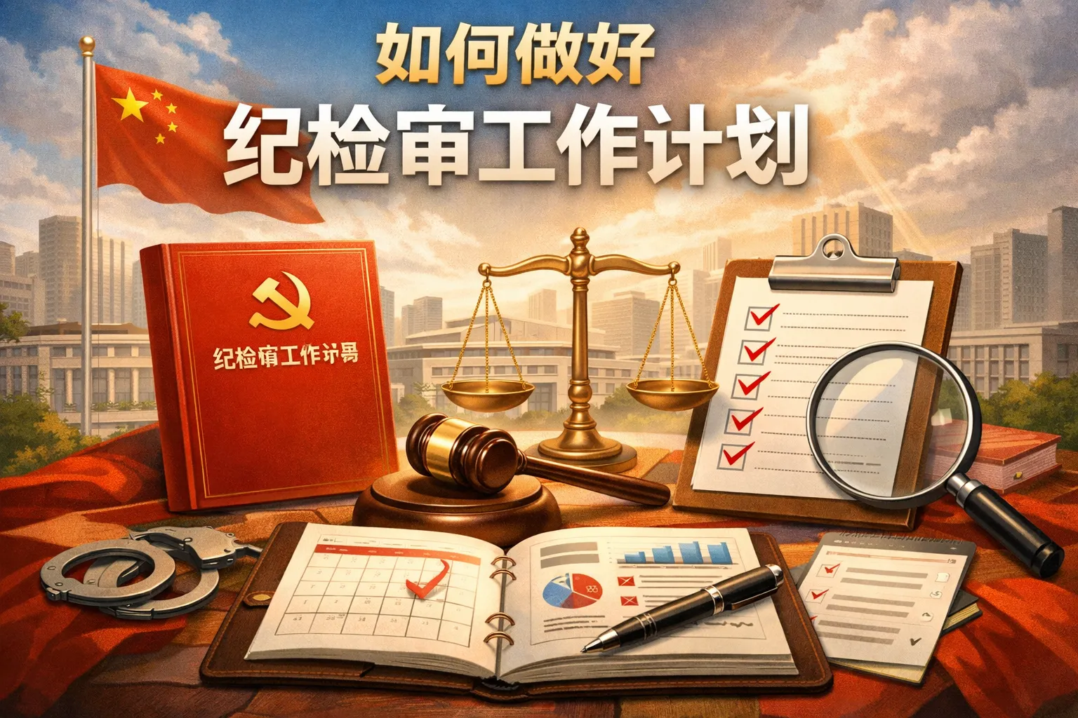 如何做好纪检审工作计划