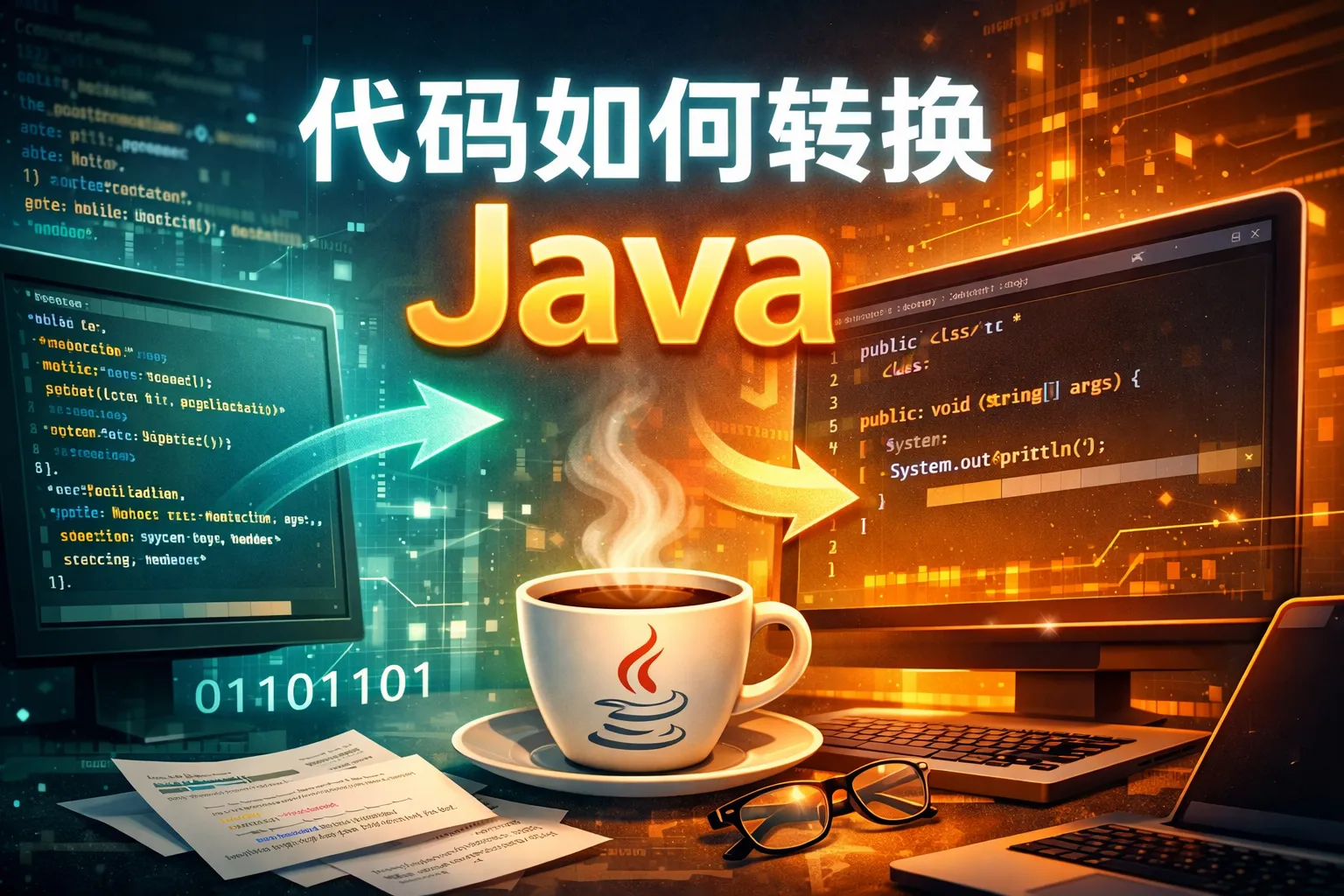 代码如何转换java