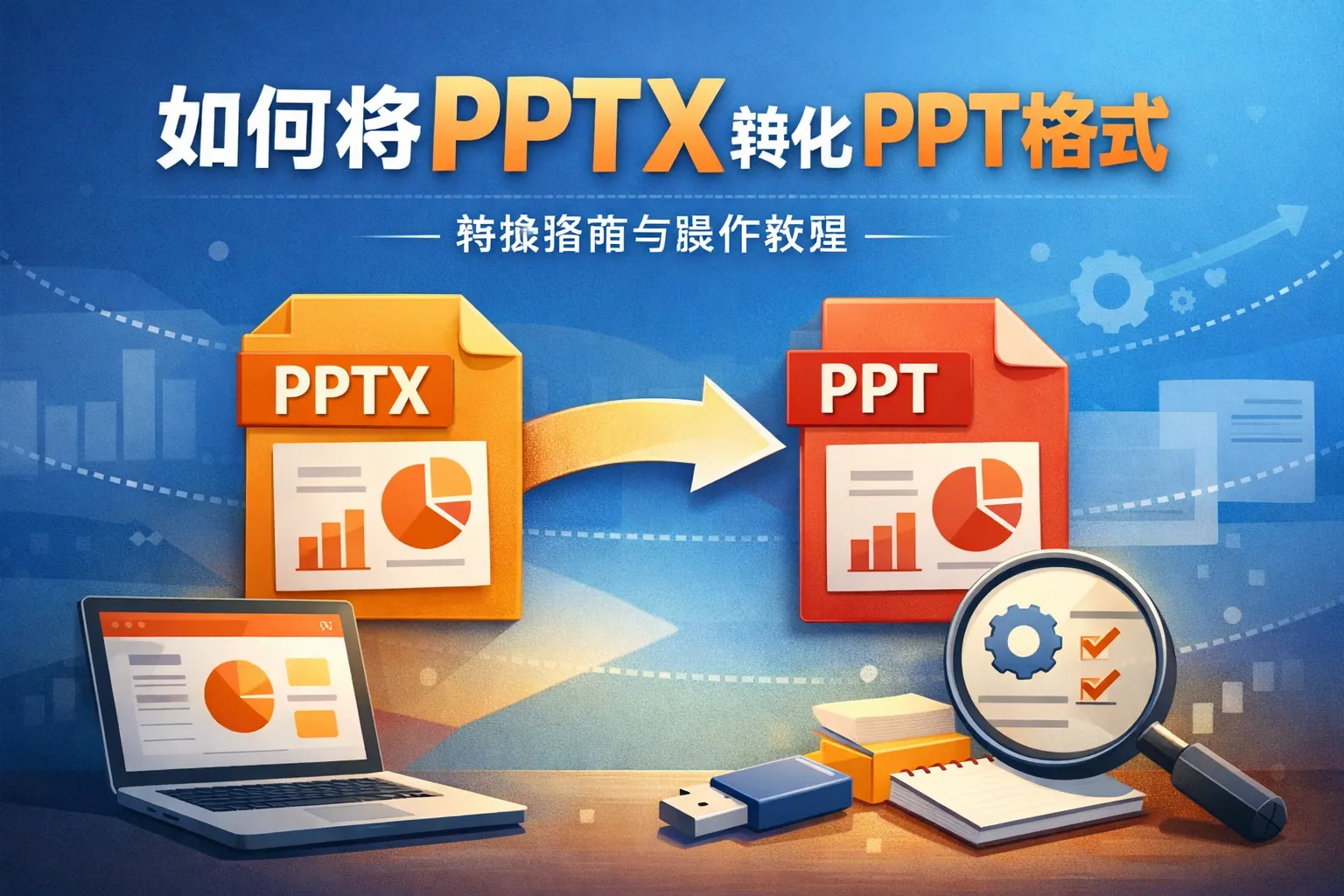 如何将pptx转化为ppt格式