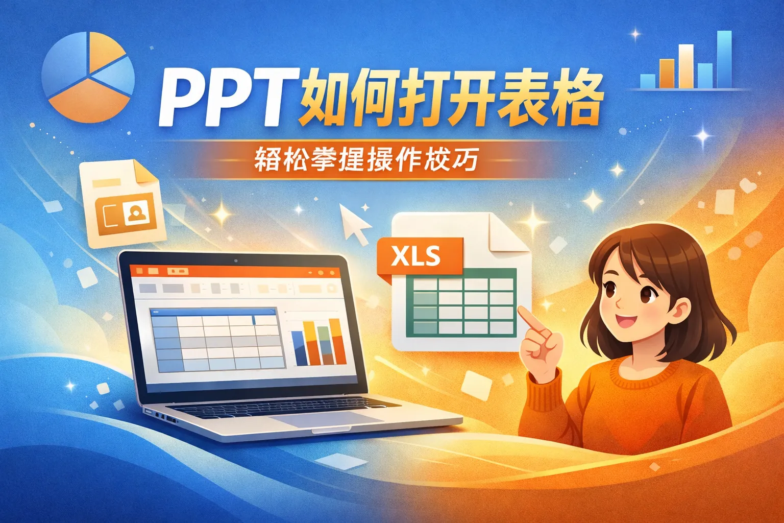 ppt如何打开表格