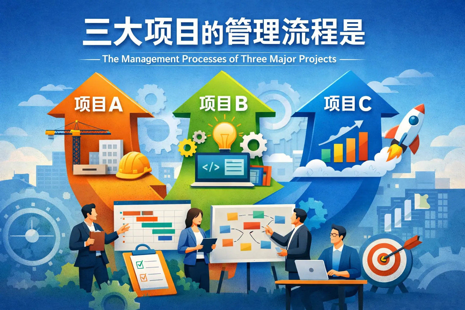 三大项目的管理流程是