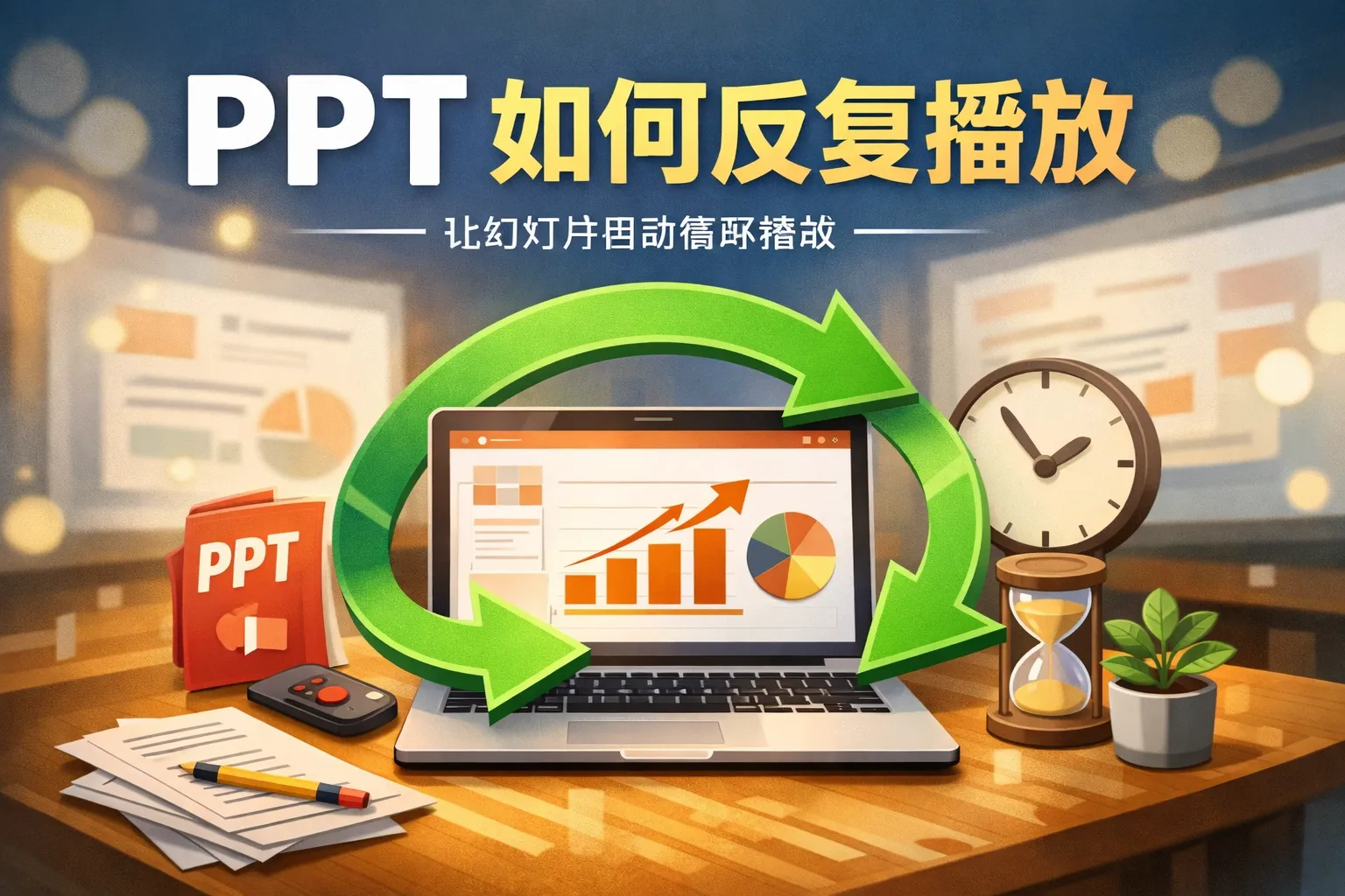 ppt如何反复播放