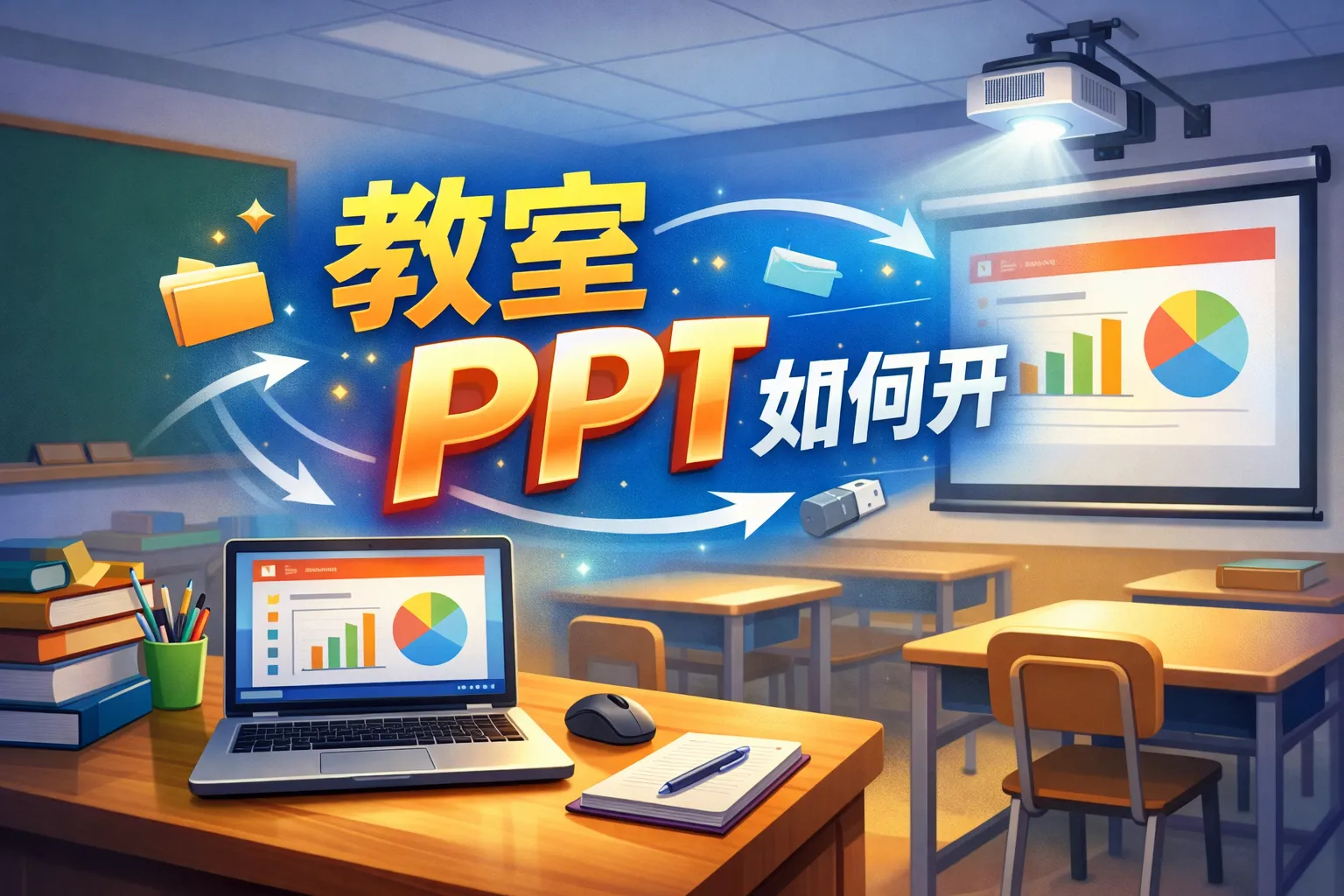 教室ppt如何打开